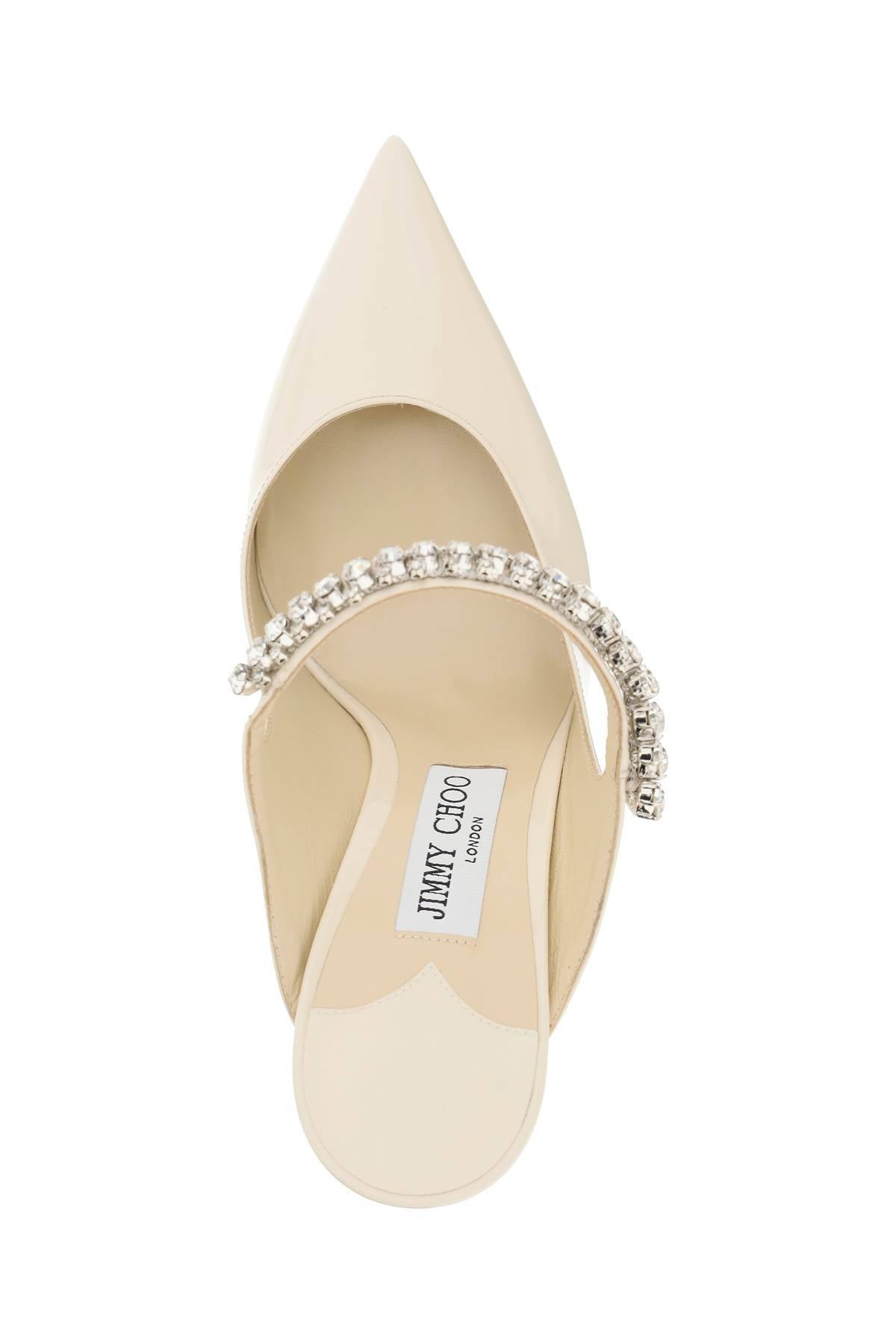 JIMMY CHOO bing crystal mules