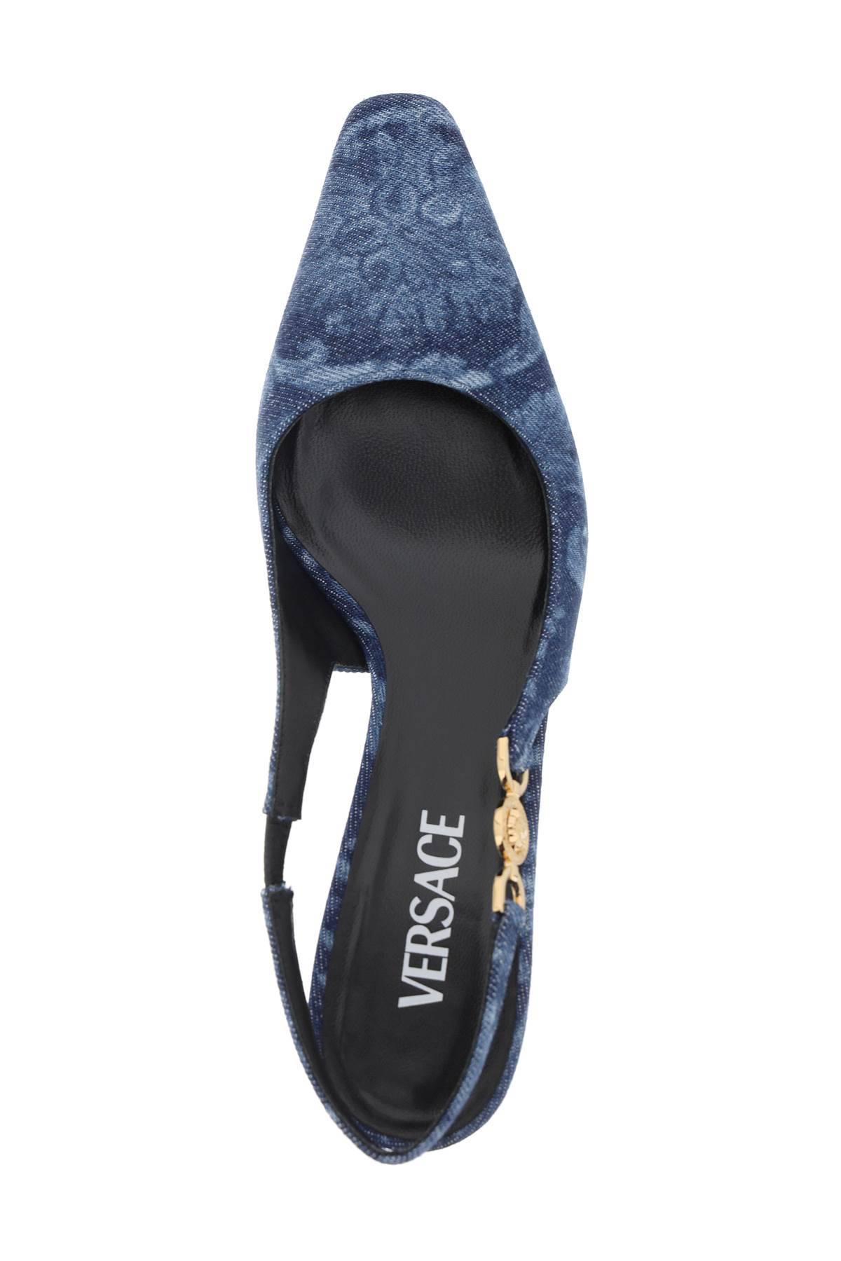 VERSACE medusa '95 barocco slingback pumps