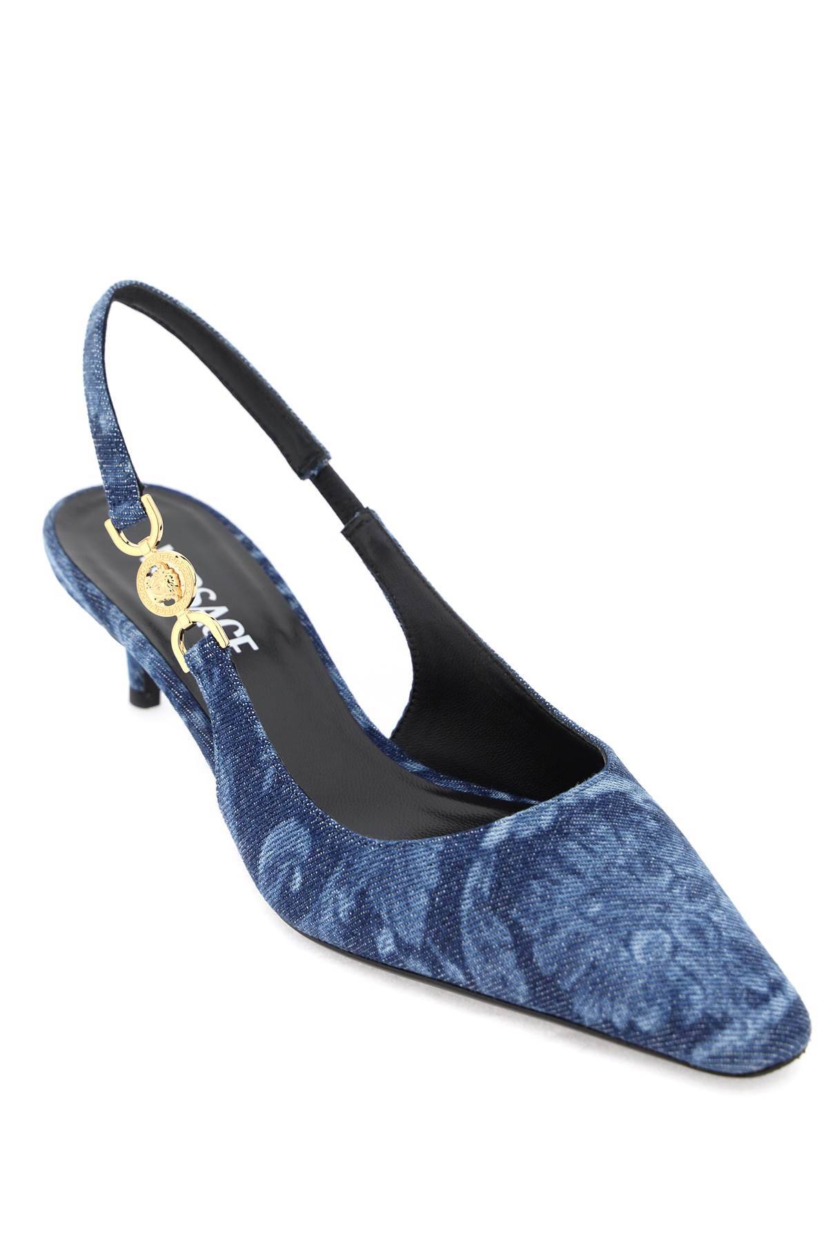 VERSACE medusa '95 barocco slingback pumps