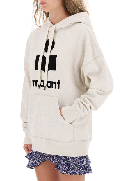 ISABEL MARANT ETOILE mansel hoodie with flocked logo