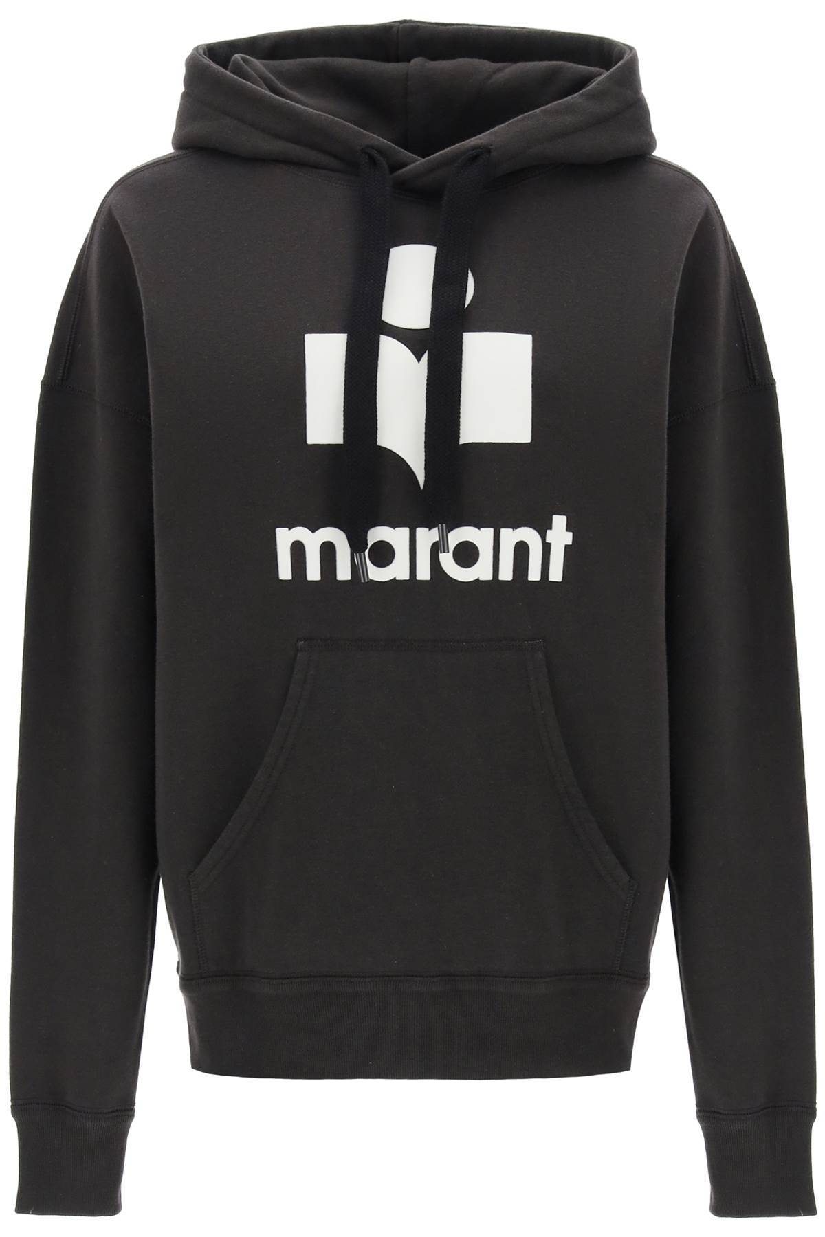 ISABEL MARANT ETOILE mansel hoodie with flocked logo