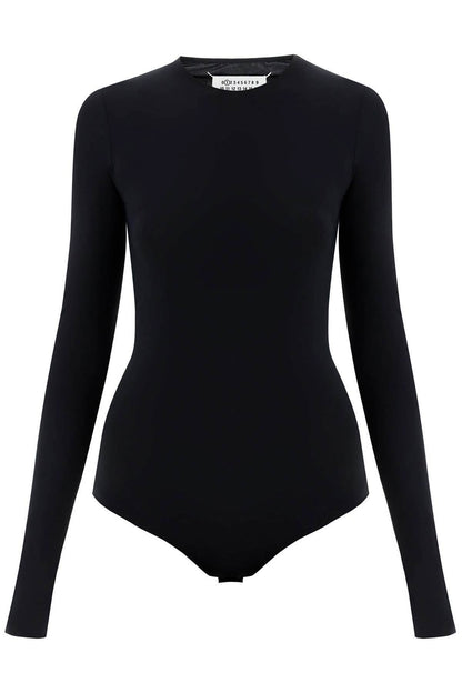 MAISON MARGIELA second skin long sleeve lycra bodysuit