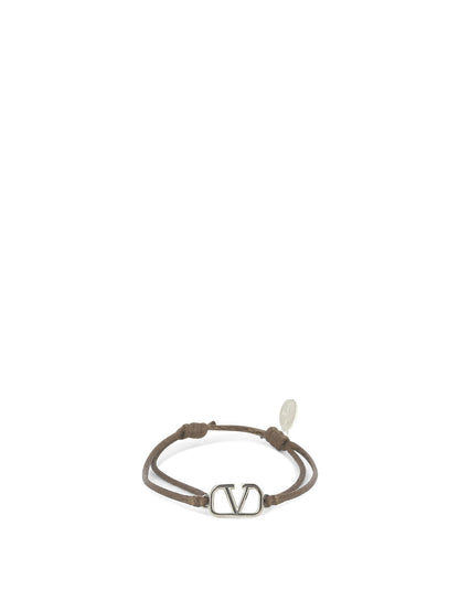 Valentino Garavani V Logo Bracelet