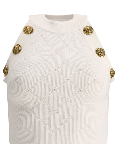 Balmain 6 Buttons Tank Top