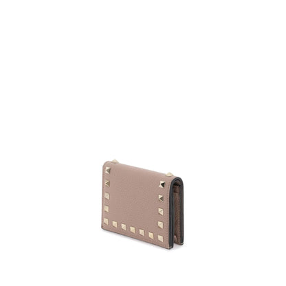 Valentino Garavani Valentino Garavani Rockstud Leather Wallet