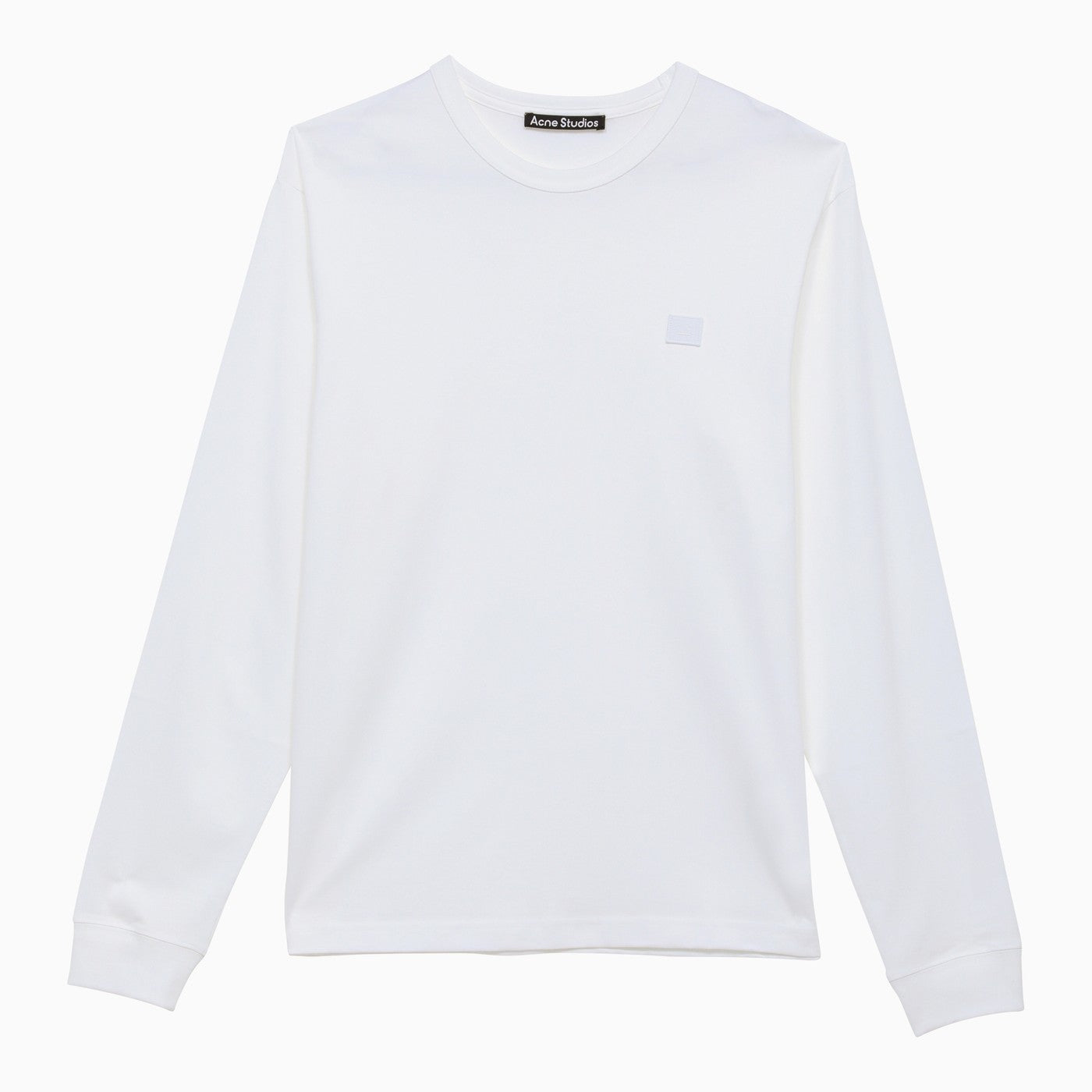 Acne Studios Optic White Crew Neck Sweatshirt