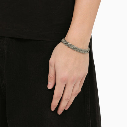 Emanuele Bicocchi Silver 925 Braided Bracelet