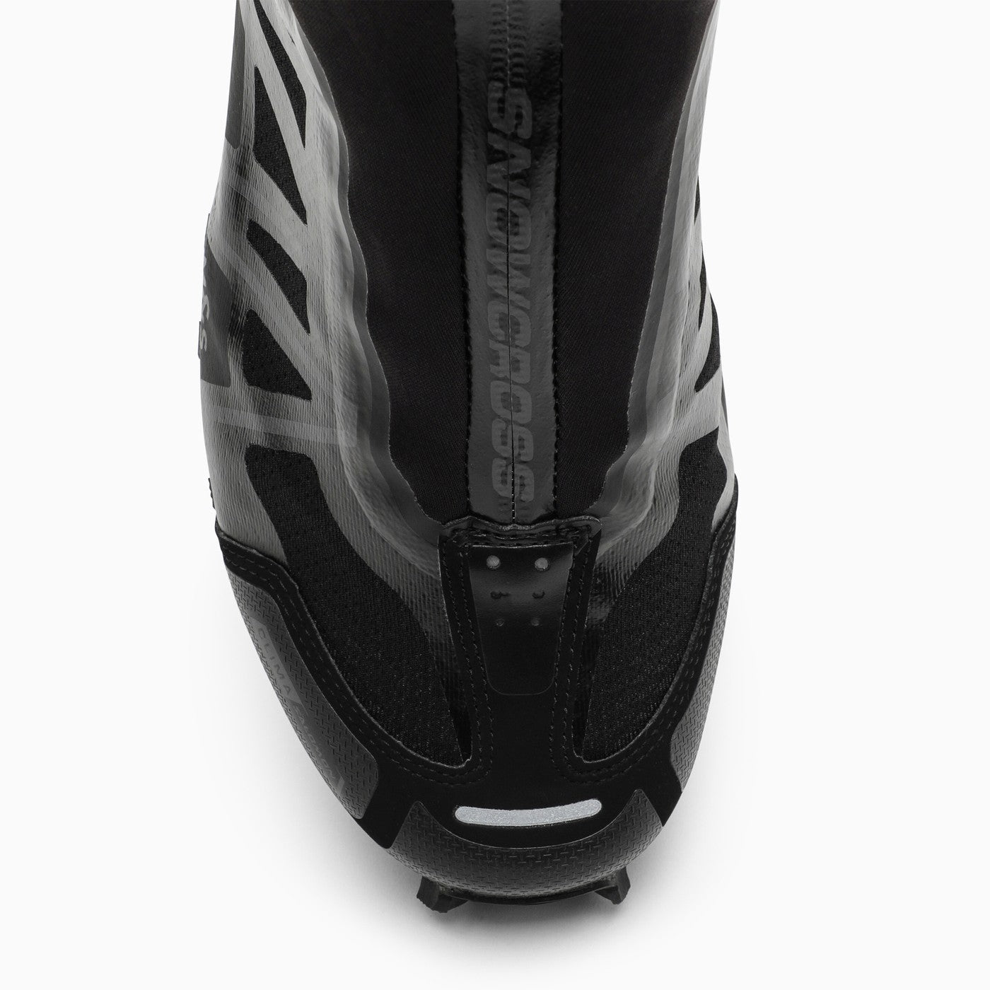 Salomon Black High Trainer In Technical Fabric