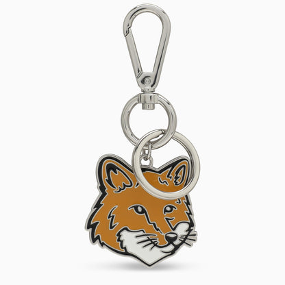 Maison Kitsuné Metal Key Ring With Fox Head