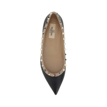 Valentino Garavani Valentino Garavani Rockstud Ballerina Flat