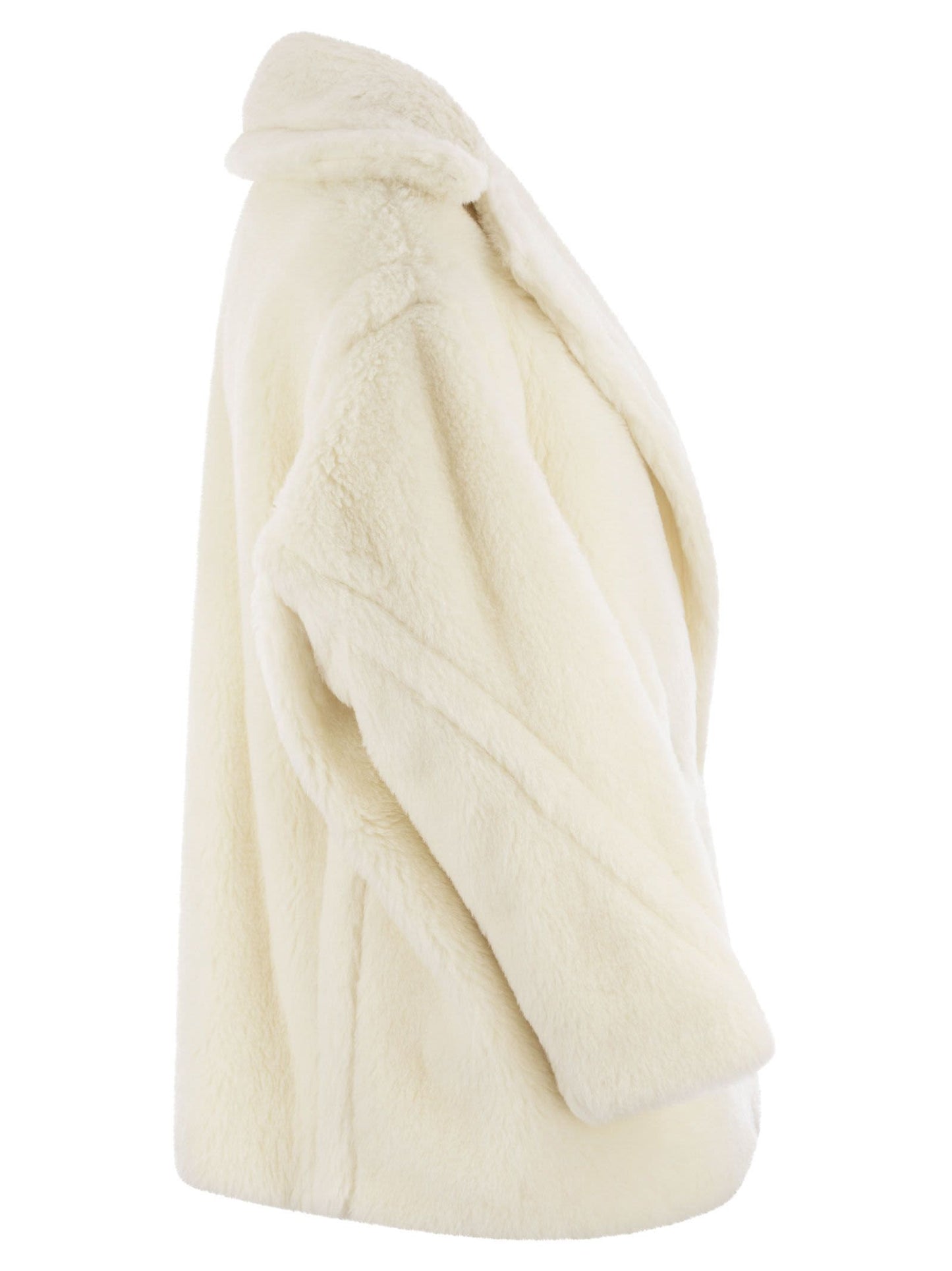 Max Mara Espero Teddy Fabric Short Coat