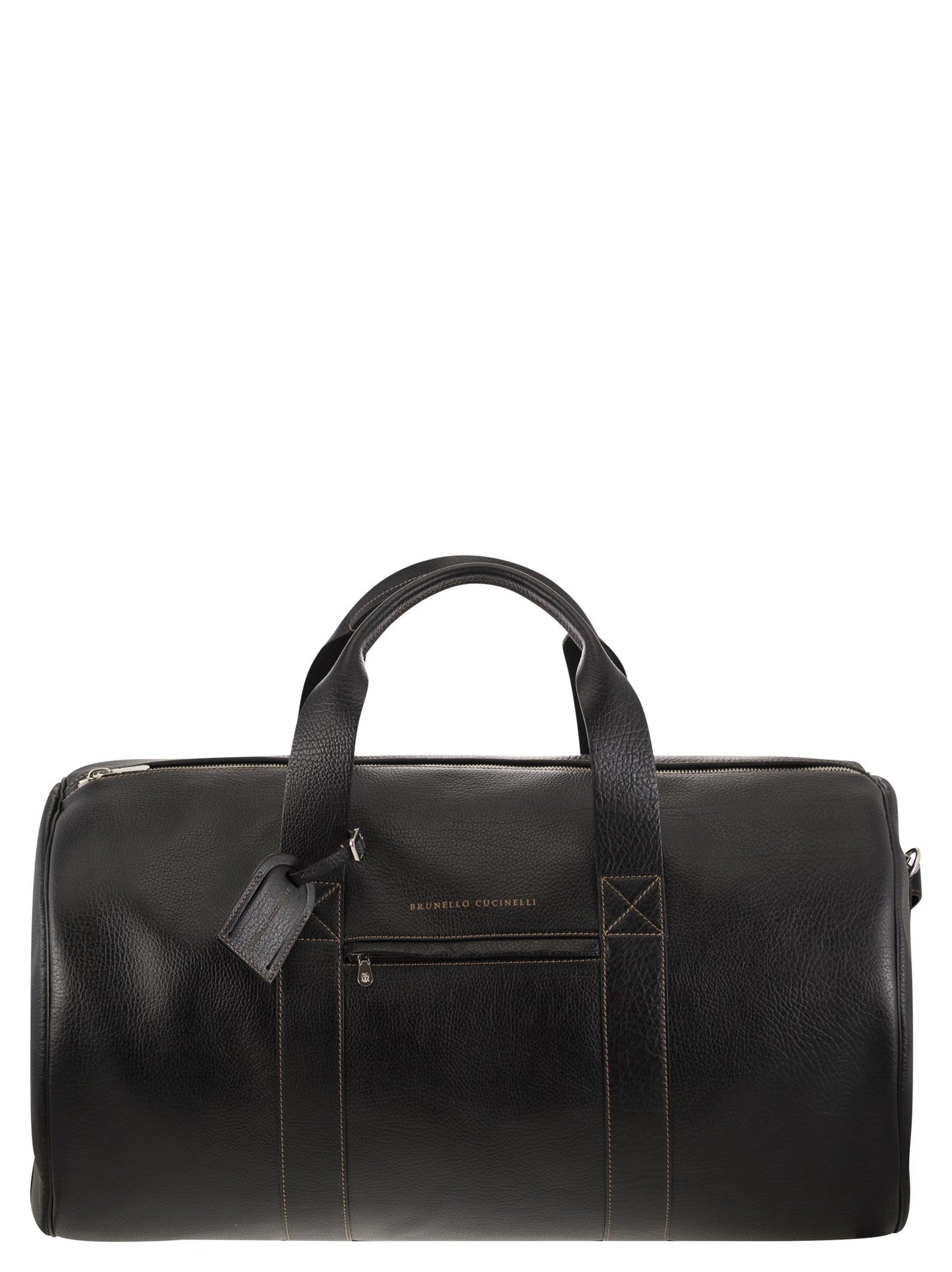 Brunello Cucinelli Leather Active Bag