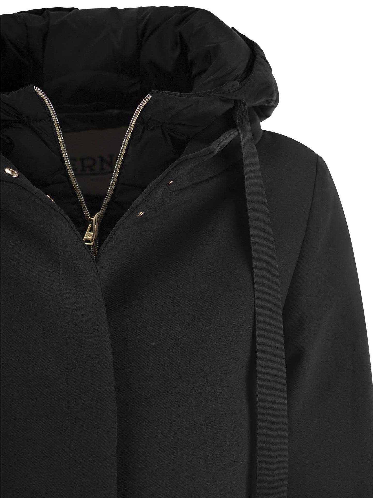 Herno A Shape Down Jacket With Hood