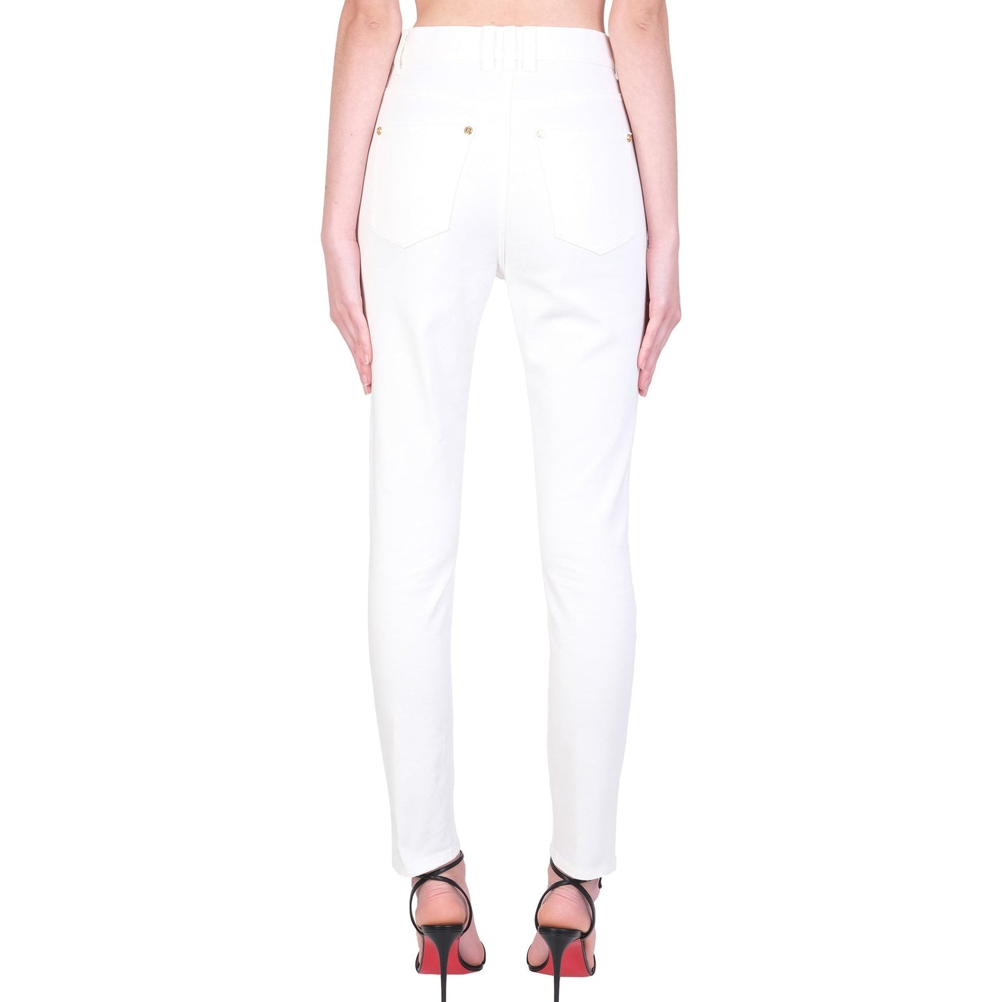 Balmain Cotton Denim Jeans